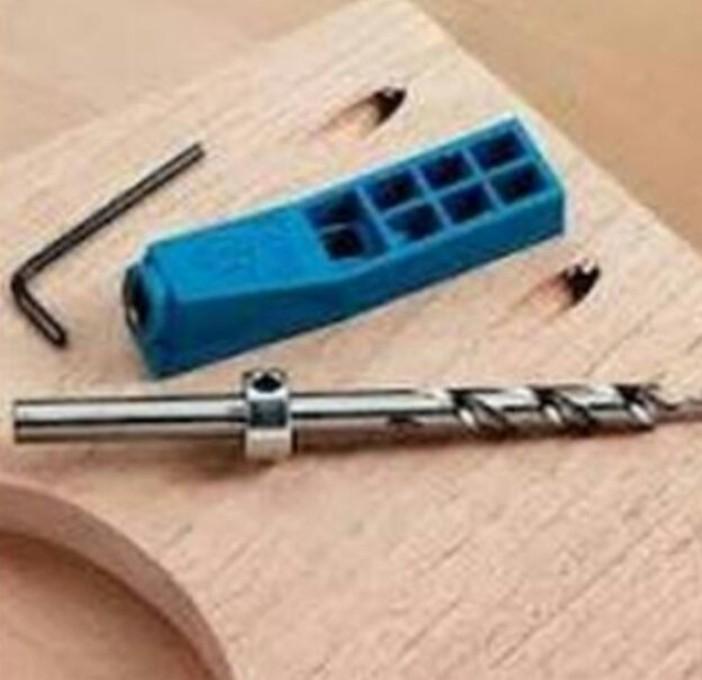 Original Kreg Pockethole Jig Mini Kit (Category: Construction Tools & Equipment) located in Manila. Submitted by raineshop77 (Listing ID 236006629, Image 3). Description: For drilling single pocket holes anywhere in 1/2" or thicker material, this portable jig kit comes with the mini jig, a 3/8" Kreg HSS step drill bit and a depth collar. Made from rigid, glass-reinforced nylon with a hardened steel bushing. Mini jig and drill bit also sold separa