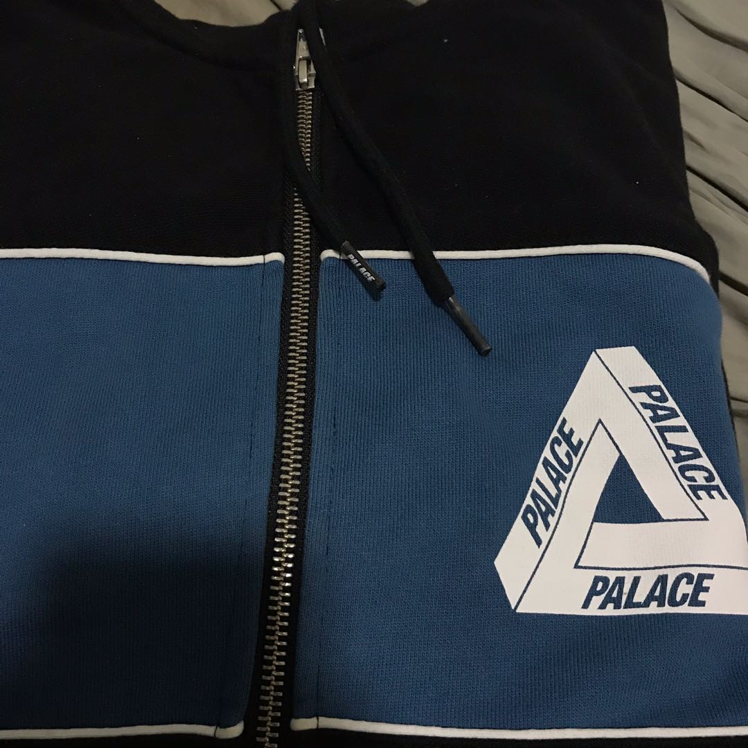 Palace zip up hoodie Men s Fashion Tops Sets Hoodies on Carousell