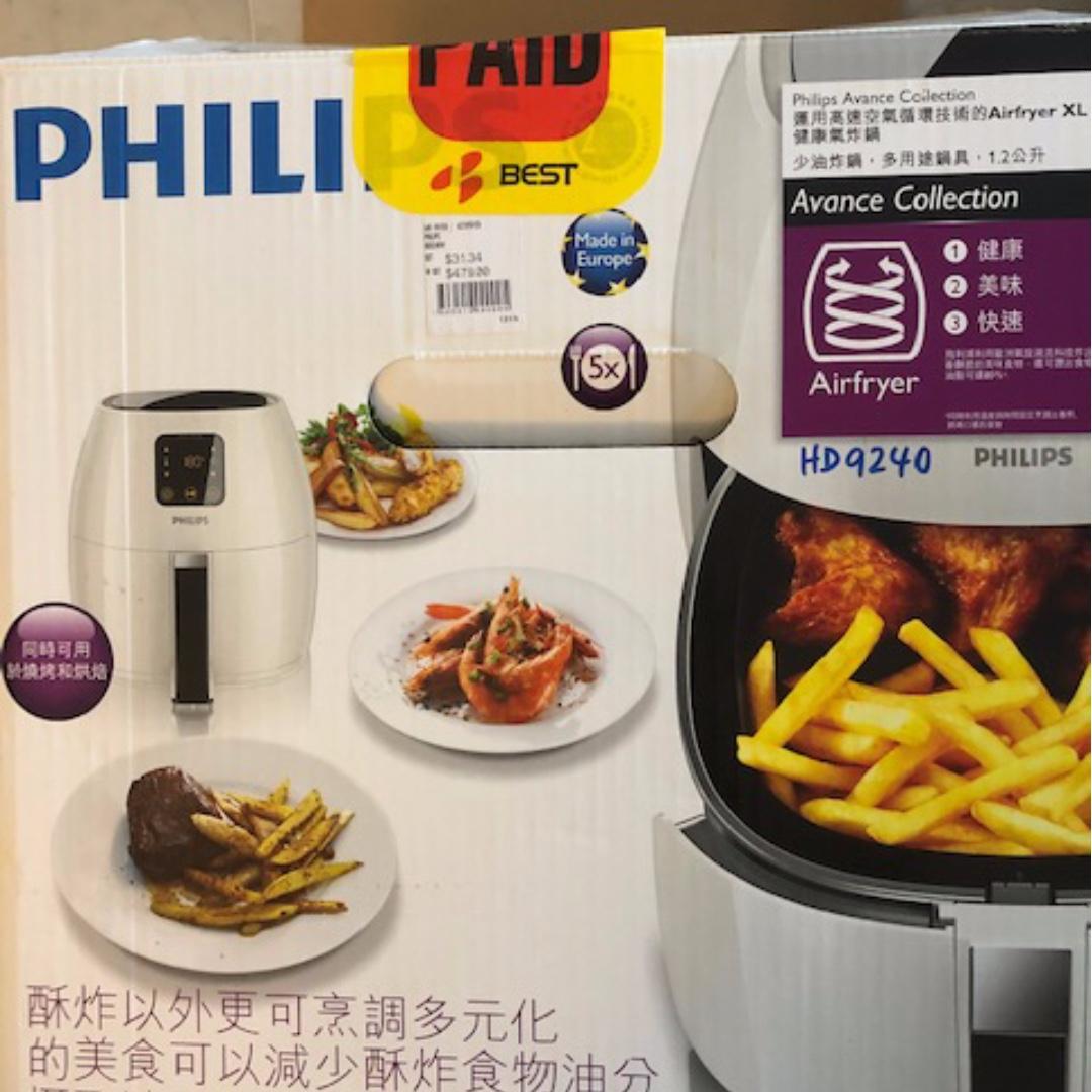 Airfryer xl top hd9240