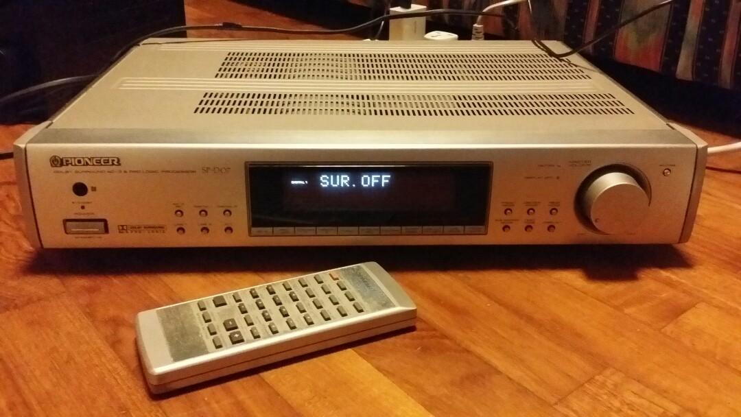 Pioneer SP-D07 pre-amp Dolby ac-3 processor, Audio, Other Audio 