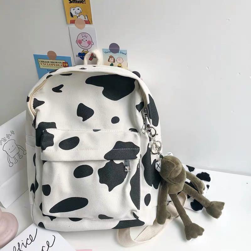 jansport cow print backpack
