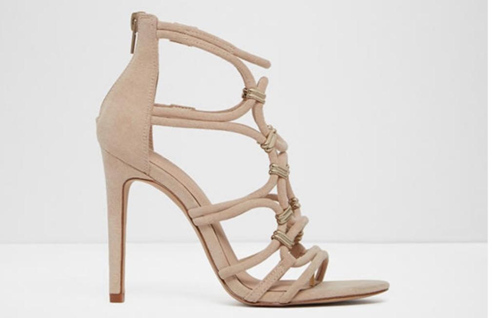PRE LOVED ALDO Caged High Heel Sandals