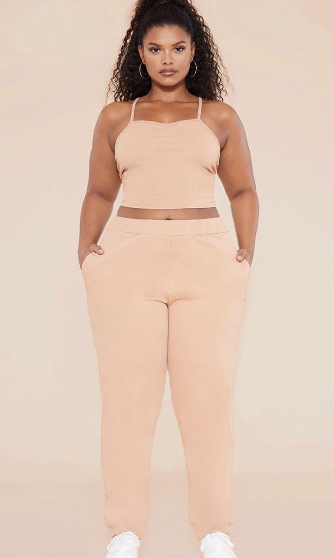 plus size jogger shorts