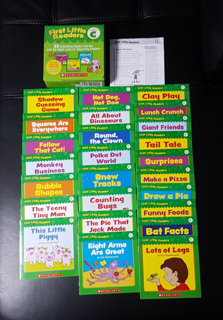 Preloved Storybooks Set Of 25 First Little Readers Guided Reading Level C Books Stationery Children S Books On Carousell