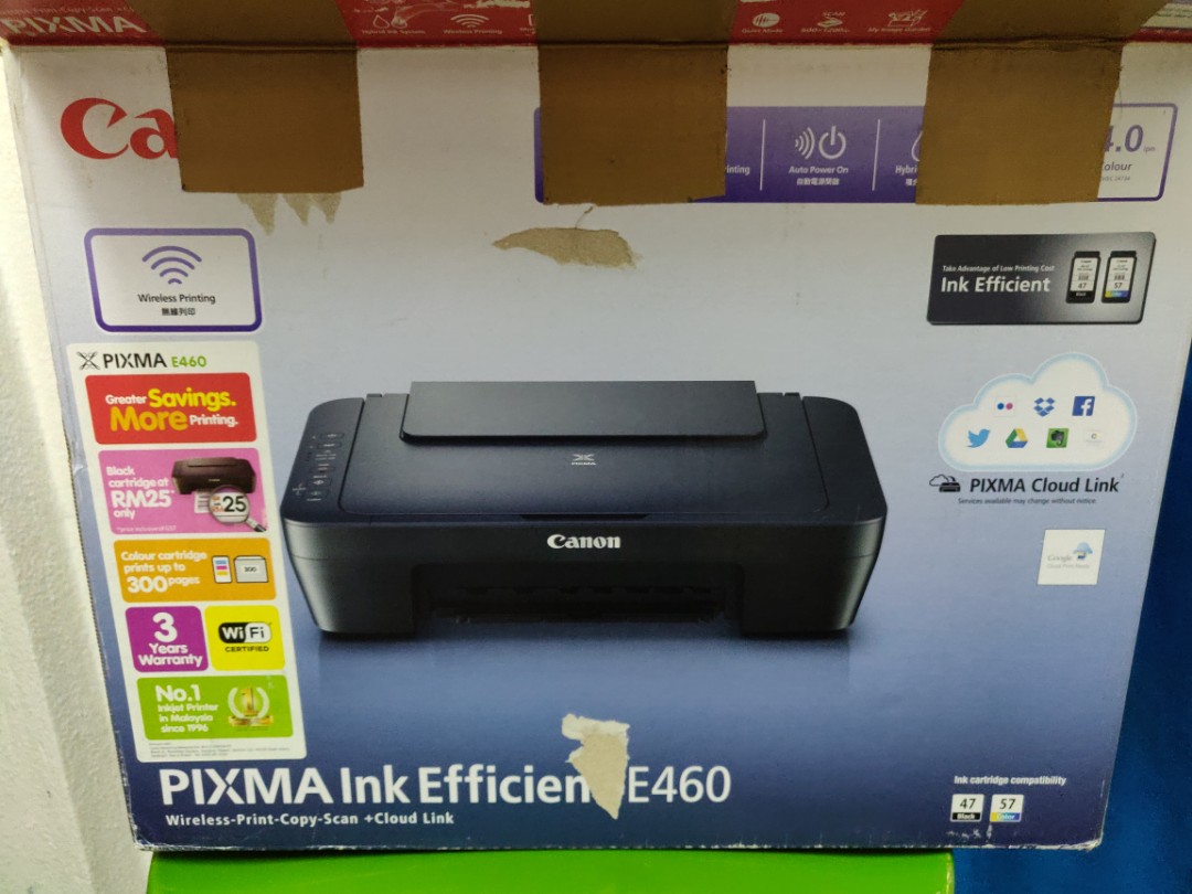 Printer CANON E460 ERROR CODE 5B00, Computers & Tech, Parts