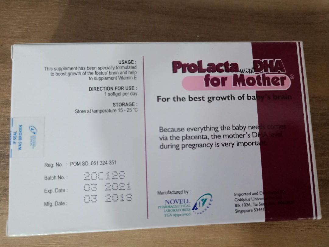 ProLacta with DHA Fish Oil, Babies & Kids, Nursing & Feeding, Breastfeeding & Bottle Feeding