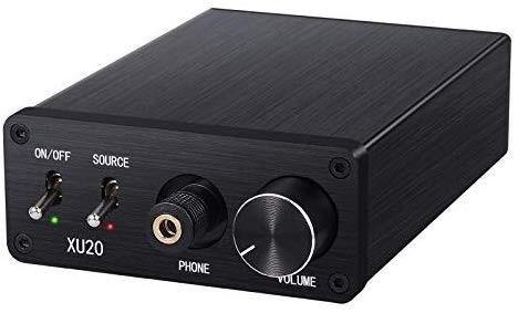 Proster 192kHz DAC Converter with Headphone Amplifier LPCM 2.0 Digital to Analog Audio Converter Coaxial SPDIF Toslink to Analog Stereo L R RCA 6.35mm Jack Audio Adapter Audio Other Audio Equipment on...