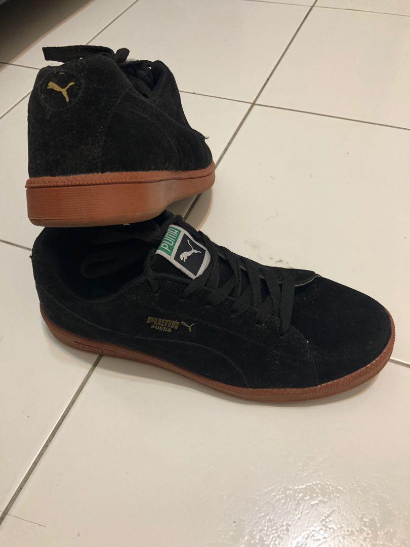 puma suede hitam