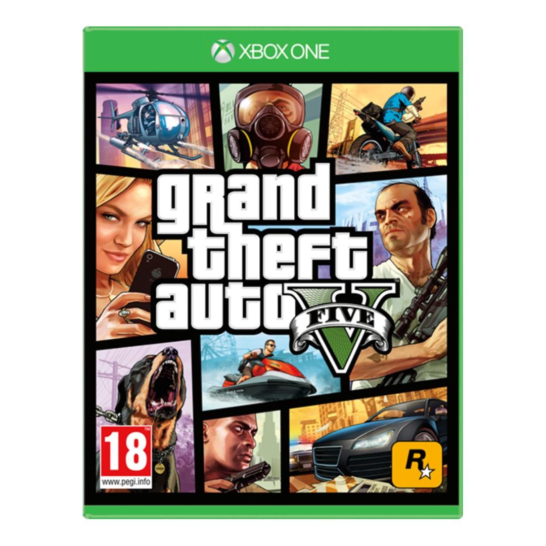 Ready Stock Xbox One Grand Theft Auto V On Carousell