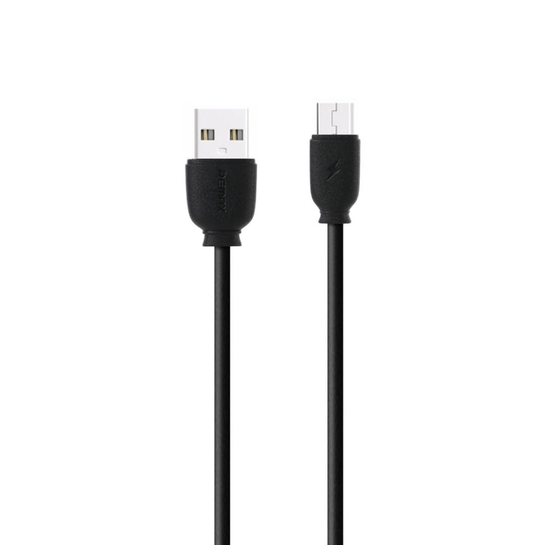 Remax Fast Charging Data Cable Micro USB 2.1A RC-134m (Category: Cables & Adaptors) located in Mandaluyong City. Submitted by princessshyph (Listing ID 236066111, Image 1). Description: Description -100% Brand New in Retail Box Packaging -High Quality -Model: RC-134m (Micro) Colour: Black Package Contents - 1 x Remax RC-134m Data Cable.