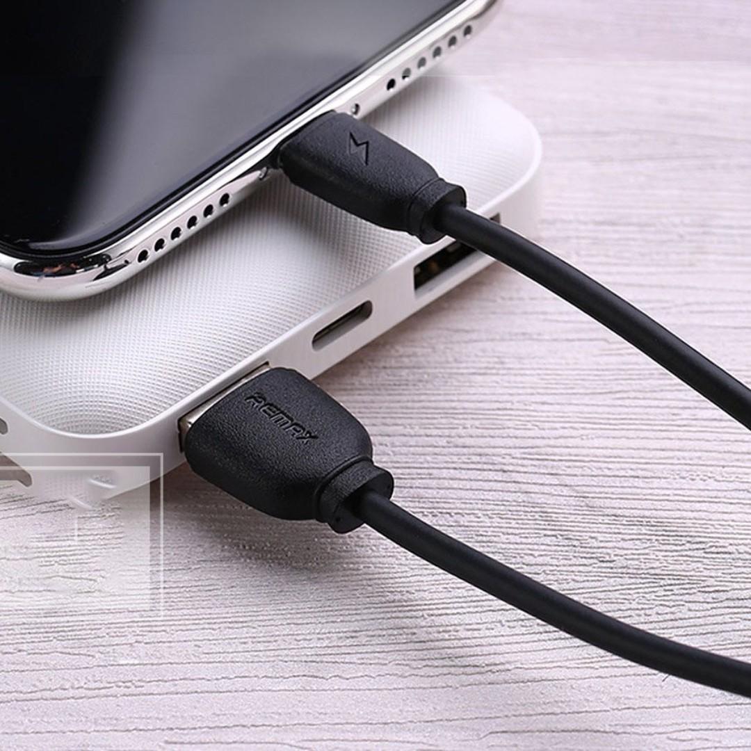 Remax Fast Charging Data Cable Micro USB 2.1A RC-134m (Category: Cables & Adaptors) located in Mandaluyong City. Submitted by princessshyph (Listing ID 236066111, Image 2). Description: Description -100% Brand New in Retail Box Packaging -High Quality -Model: RC-134m (Micro) Colour: Black Package Contents - 1 x Remax RC-134m Data Cable.