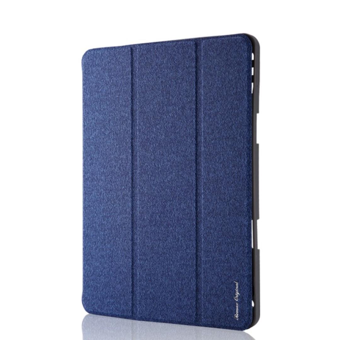 Remax Ipad Pro 12.9" 2018 3rd Generation Case PT-10 Blue (Category: Cases & Sleeves) located in Mandaluyong City. Submitted by princessshyph (Listing ID 236082387, Image 1). Description: Applicable to iPad Pro 12.9” Made of High Grade TPU + PU Comfortable feel,Shock resistant Premium Remax metal logo Perfect mounding protection Pencil slot for Apple pencil Triple folds design able to stand view Ultra Slim & compact in size.