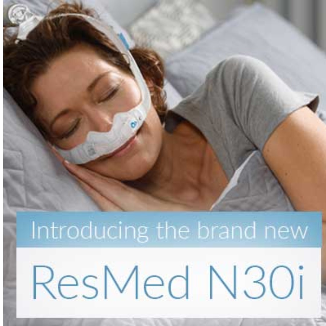 ResMed AirFit N30i Nasal CPAP Mask (Small & Standard Size), Health ...