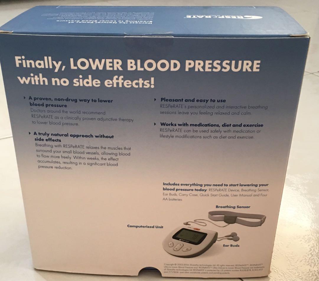RESPeRATE Deluxe Duo Blood Pressure Lowering Device - 2 -Person