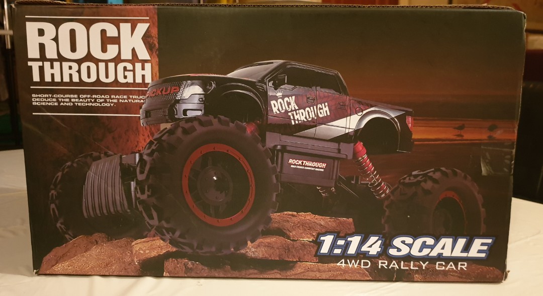 Rock through sale 4wd rally car