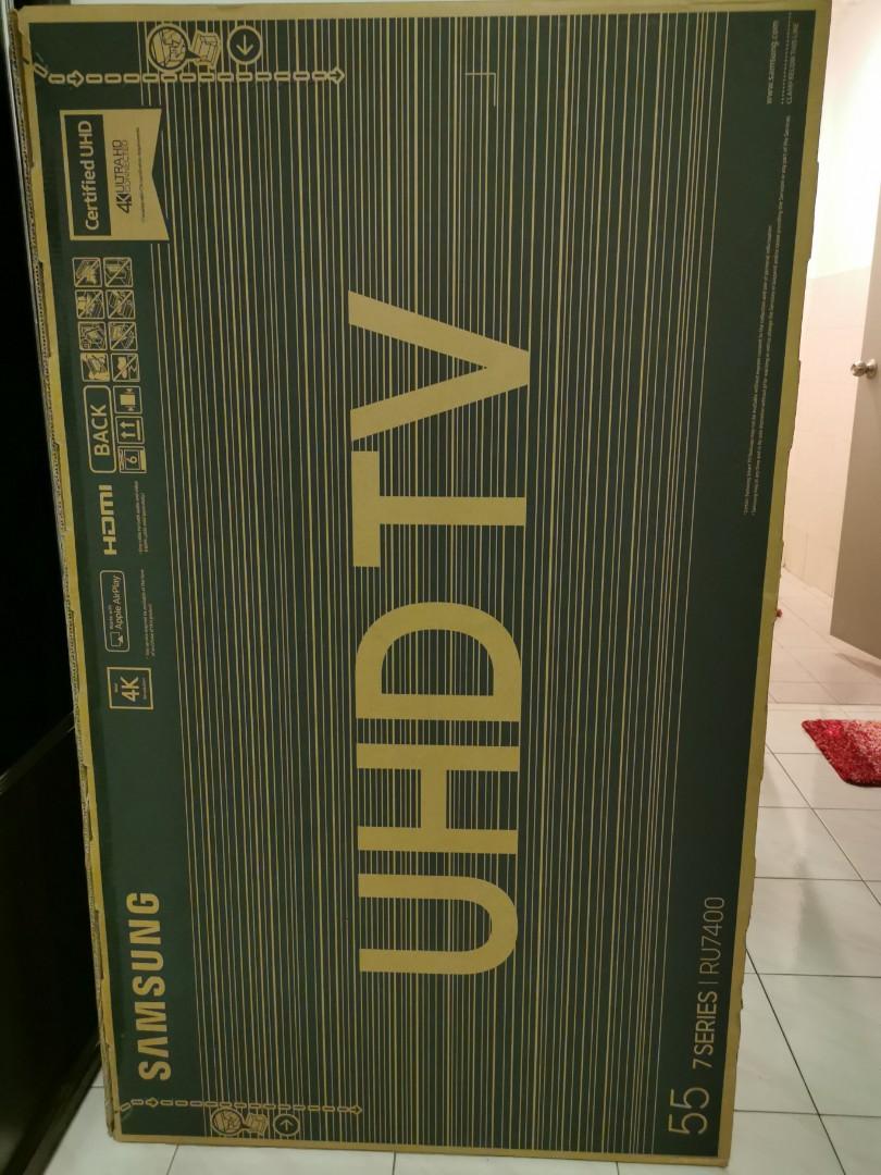 Samsung UHD 4K 55inch 7 Series | RU7400, TV & Home Appliances, TV ...