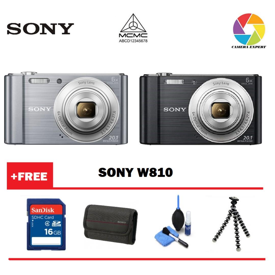 Sony Cyber-Shot DSCW810 20.1MP Digital Camera