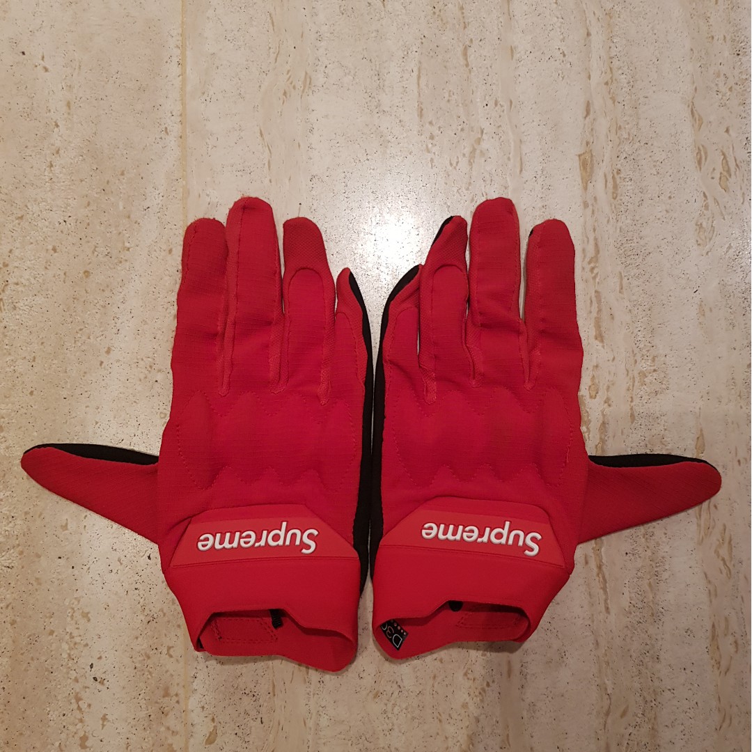 Supreme fox racing clearance bomber lt gloves black