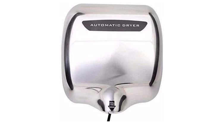 220V 1000W Intelligent Hand Dryer Wall Mounted Automatic Warm Air Drier Toilet