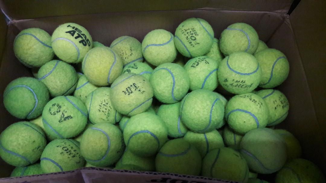 Used Tennis Balls, Sports Equipment, Sports & Games, Racket & Ball