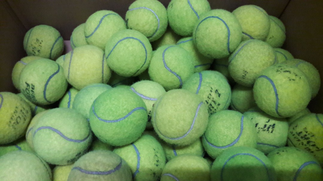 Used Tennis Balls, Sports Equipment, Sports & Games, Racket & Ball