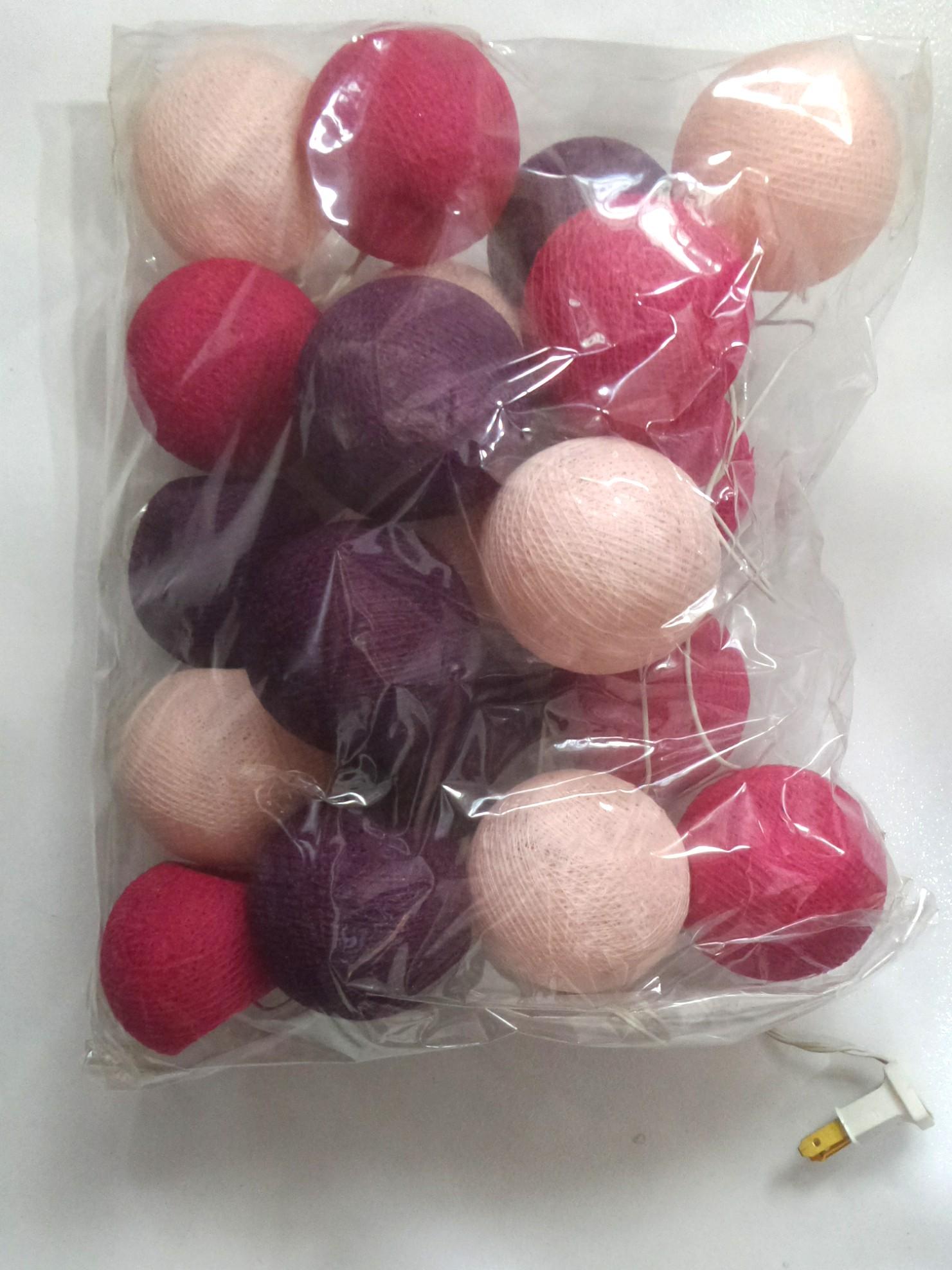 Yarn Balls With Light Switch For Wedding Decor Blessings