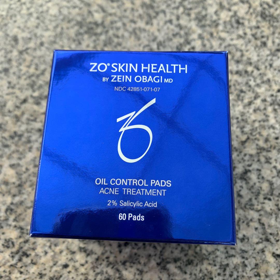 oil control pads acne treatment zo skin health