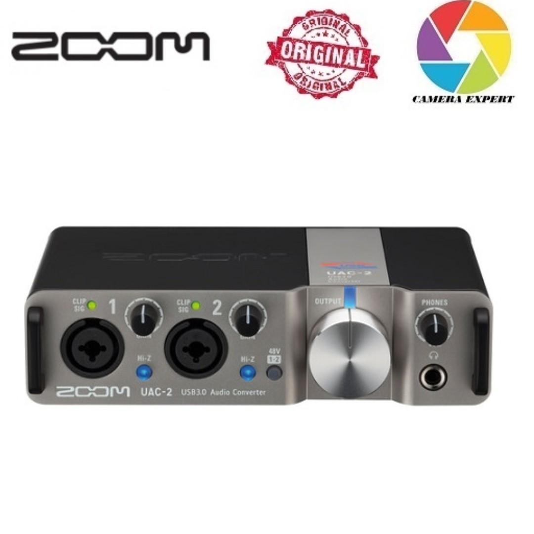 Zoom UAC-2 USB 3.0 Audio Interface, Hobbies & Toys, Music & Media 