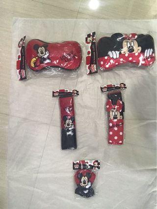 Car interior accessories pillow set (Mickey Mouse)