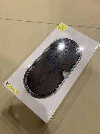 Baseus dual wireless charger (brand new)