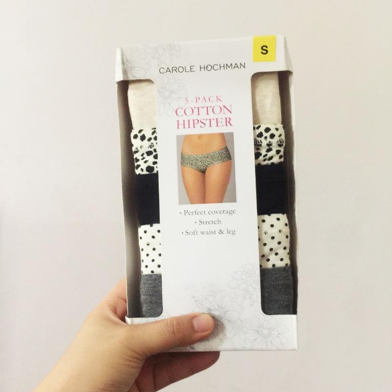 5-Pack Carole Hochman Ladies Cotton Hipster Underwear / Panties, Women's  Fashion, Coats, Jackets and Outerwear on Carousell