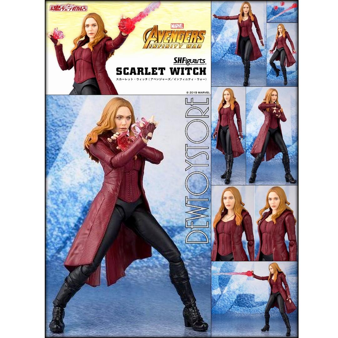 pre order bandai s h sh figuarts shf marvel avengers infinity war scarlet witch tamashii web exclusive