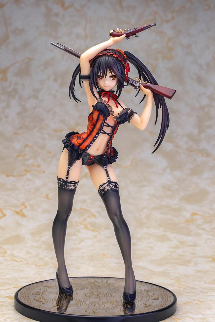 時崎狂三內衣ver Pvc Figure 約會大作戰date A Live Tokisaki Kurumi 夢魘nightmare 夜刀神十香鳶一折紙五河琴里四糸乃 玩具 遊戲類 玩具 Carousell