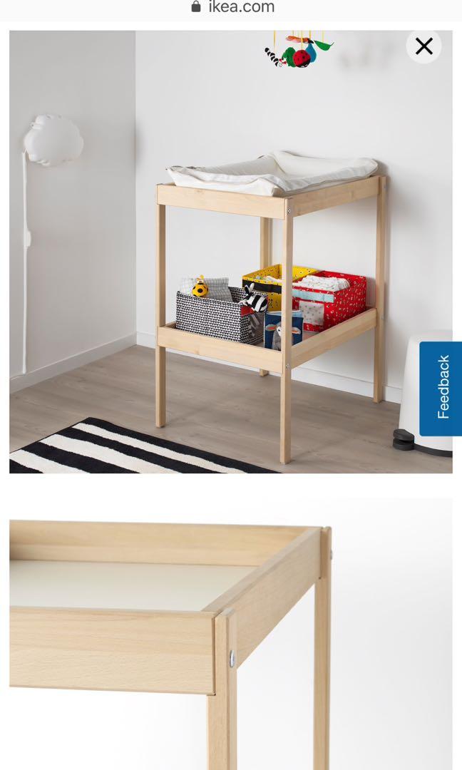 As New Ikea Baby Changing Table Complete Set Mrtyishun Febulous30 Babies Kids Cots Cribs On Carousell