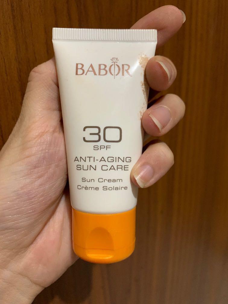 Babor Sunblock Spf 30 Kesehatan Kecantikan Kulit Sabun Tubuh Di Carousell