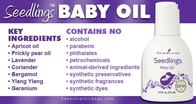 Baby Oil 75ml Young Living Seedlings Beauty Personal Care Bath Body Body Care On Carousell