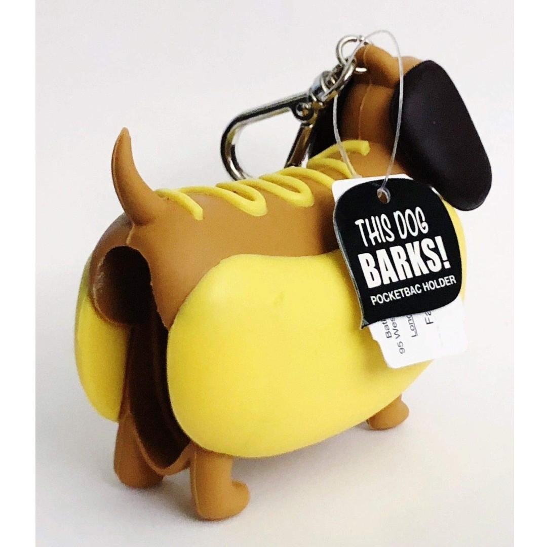 Bath and Body Works Pocketbac Holder Barking Hot Dog NO BARK