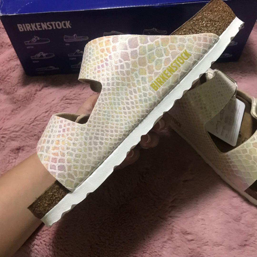snakeskin birkenstock