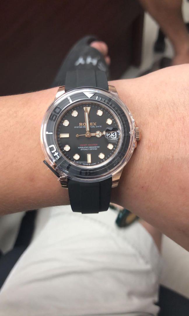 Brand New Rolex Yacht Master 37 Everose Gold 268655 For Sale Luxury Watches On Carousell