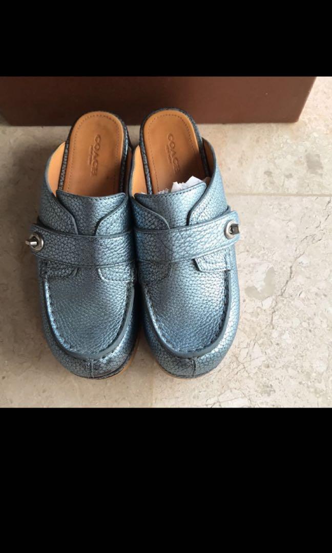 Coach turnlock clogs hot sale
