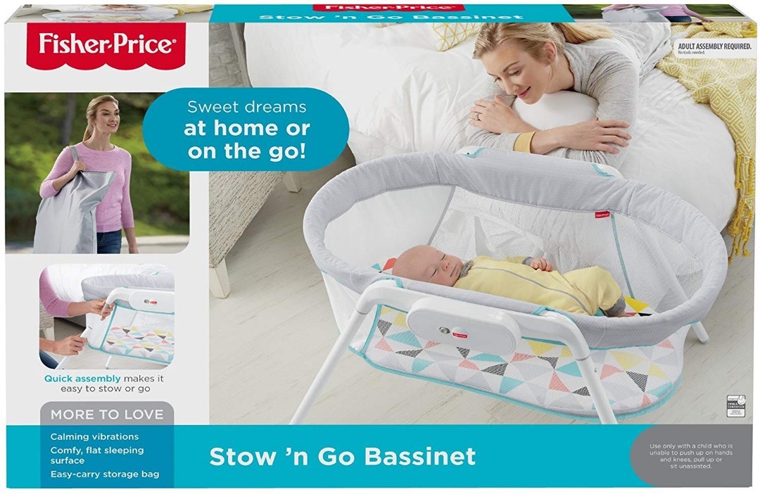 fisher price stow and go bassinet weight limit
