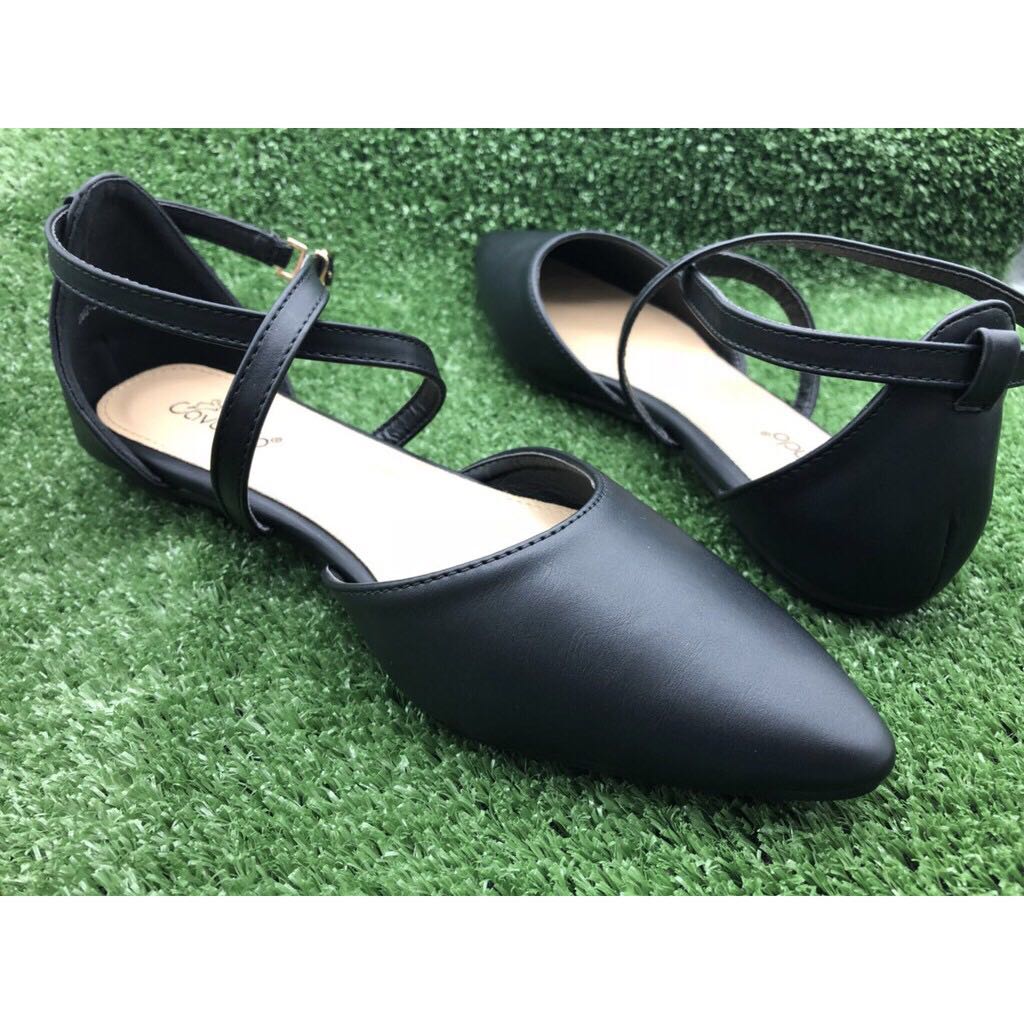 Flat Shoe Black Colour, Women's Fashion, Footwear, Flats on Carousell