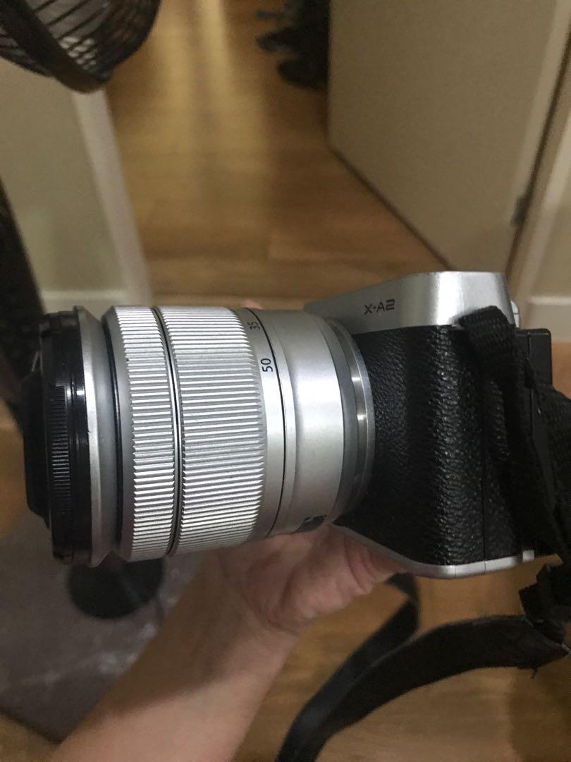 Fujifilm X A2 (Category: Cameras) located in Manila. Submitted by declutter_____ (Listing ID 236245453, Image 3). Description: Barely used X A2. No flaws whatsoever. The Fujifilm X-A2 compact system camera (CSC) is an ultra-light, selfie-ready camera that gives users quick access to a 175° tilting LCD with face and eye detection for fast and fun pictures. The X-A2 is an affordable entry point into the X-Series line of digital cameras and delivers