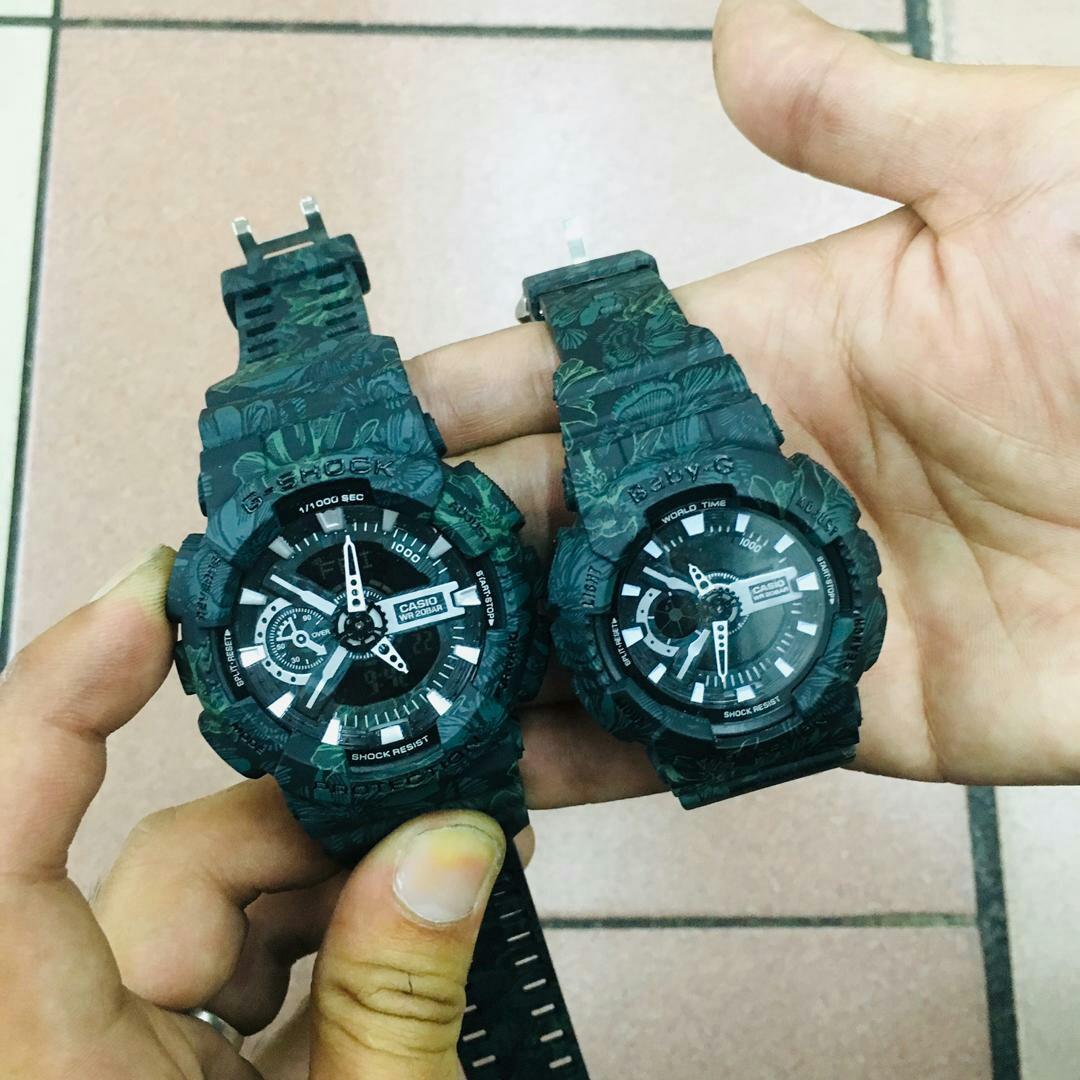 G shock flora couple clearance