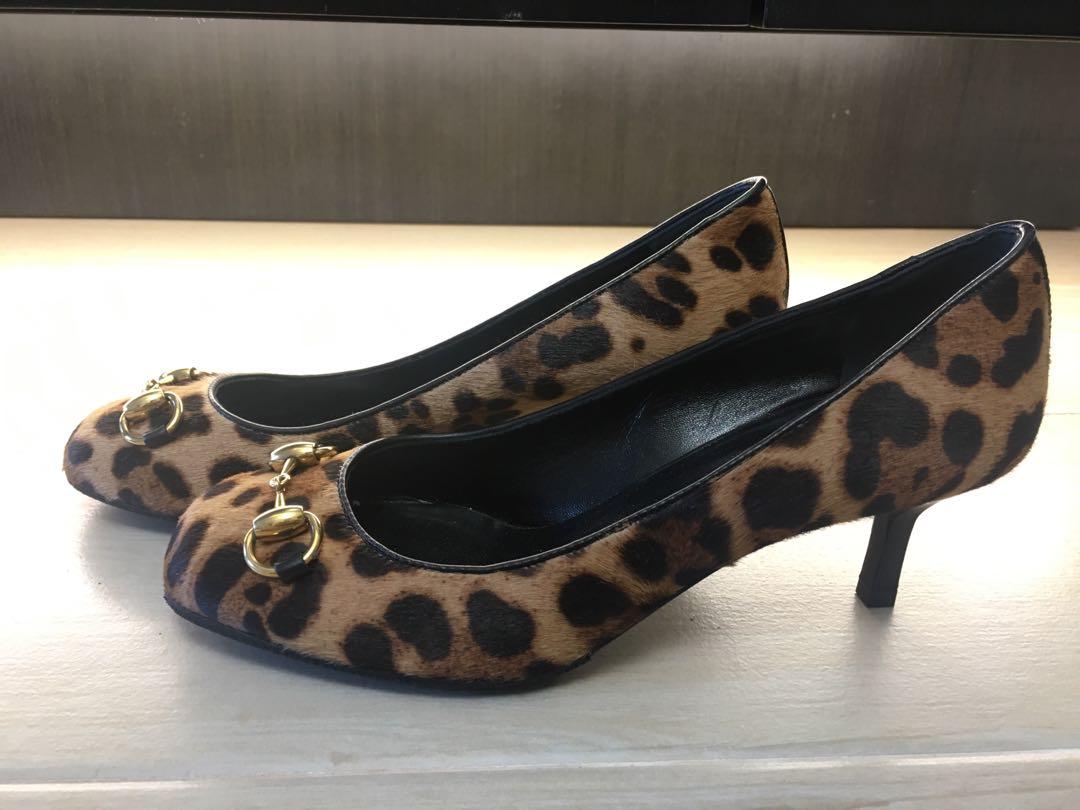 gucci horse hair slippers