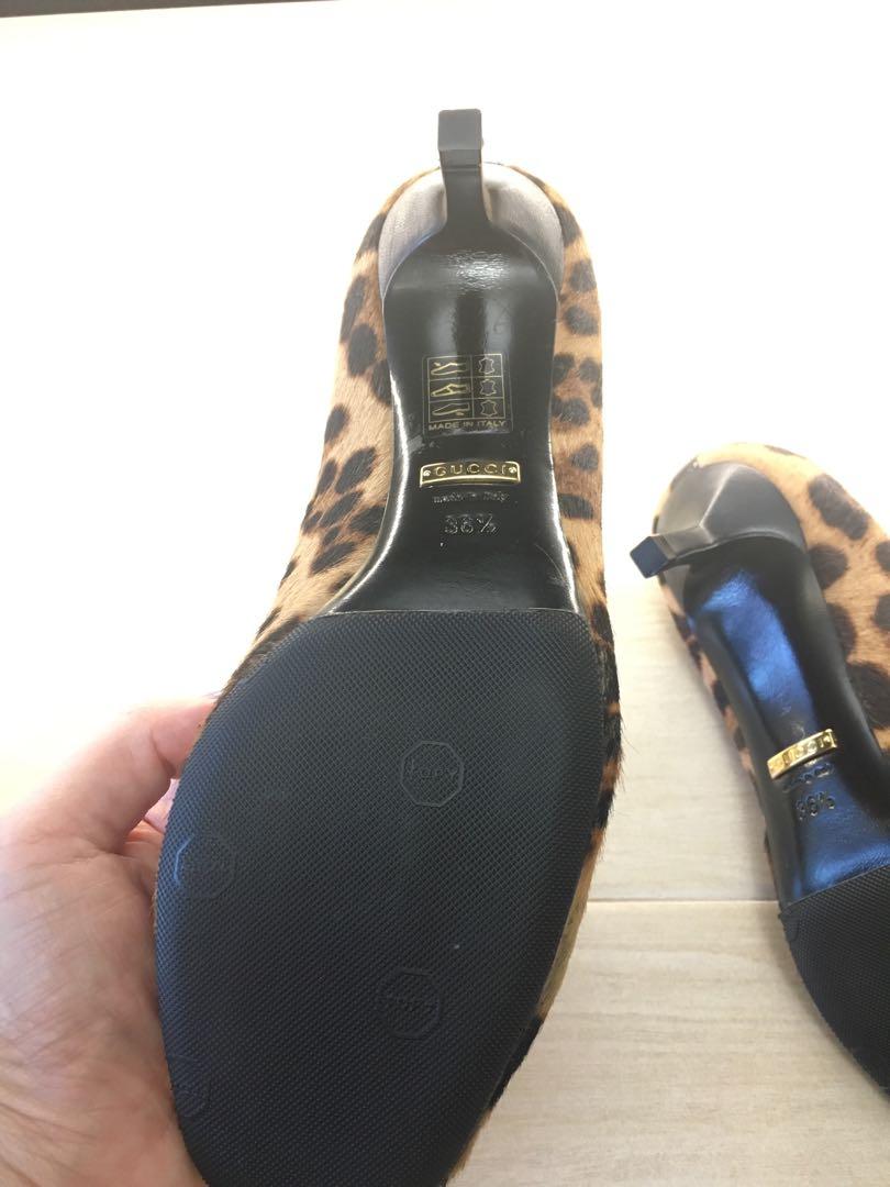 gucci horse hair slippers