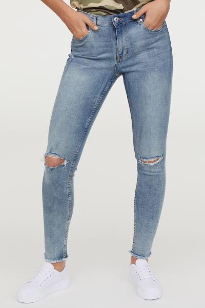 ripped skinny jeans h&m