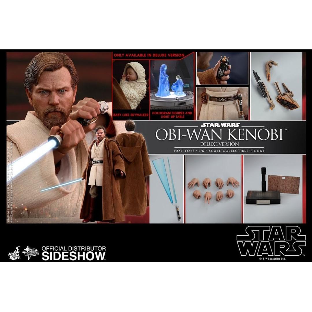 Hot toys hotsell obi wan deluxe