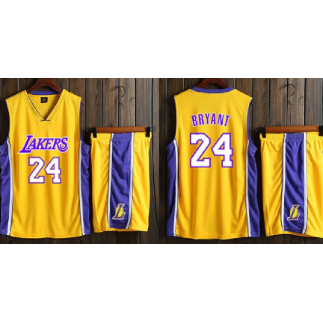 Jersey FULL SET Basketball x Kobe Bryant 24 FULL Set Jersey Pants