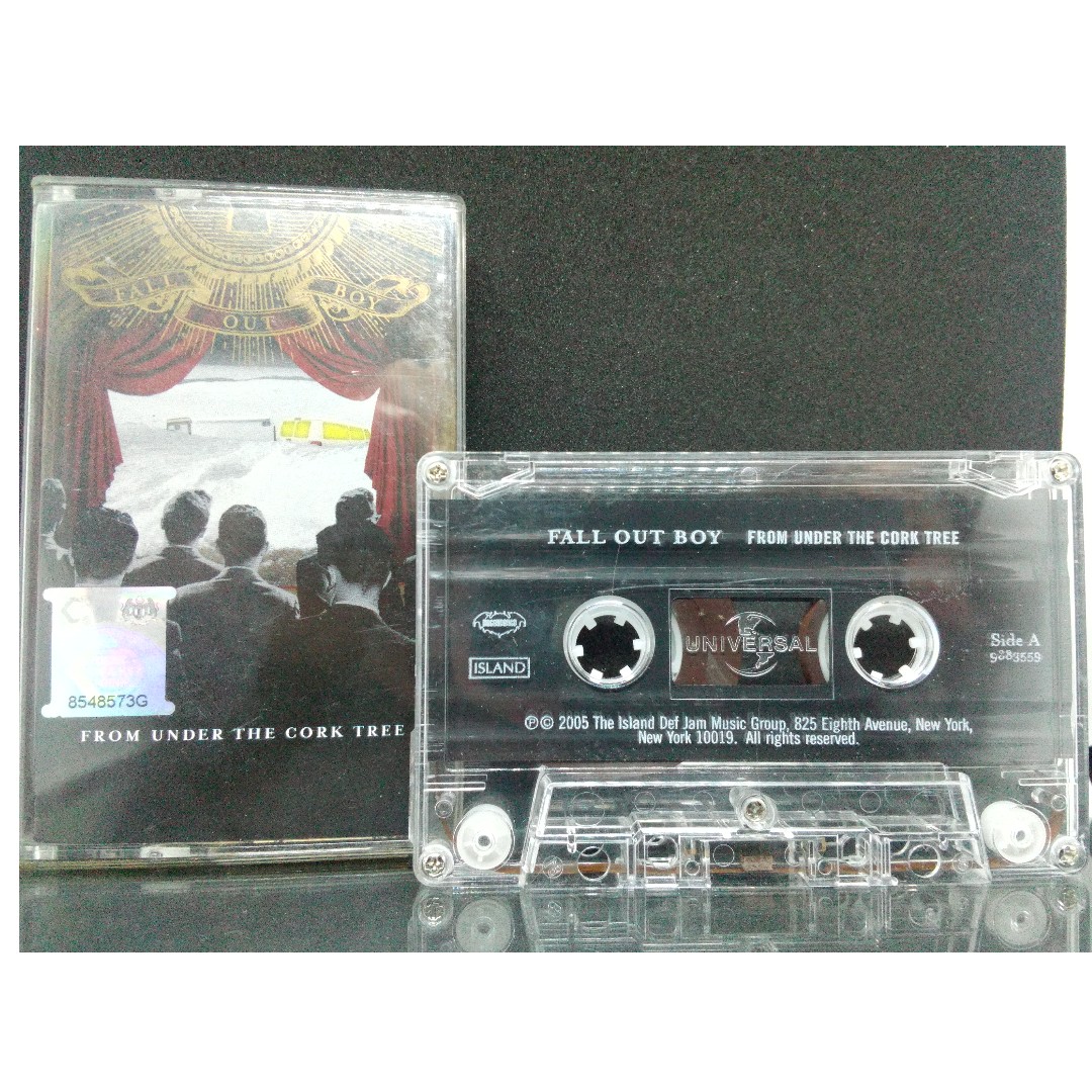 kaset Fall Out Boy From Under the Cork Tree, Hobbies & Toys, Music ...